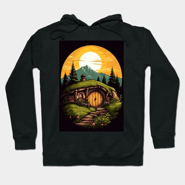 Home Sweet Shire Hoodie by shecamefromcyberspace@gmail.com